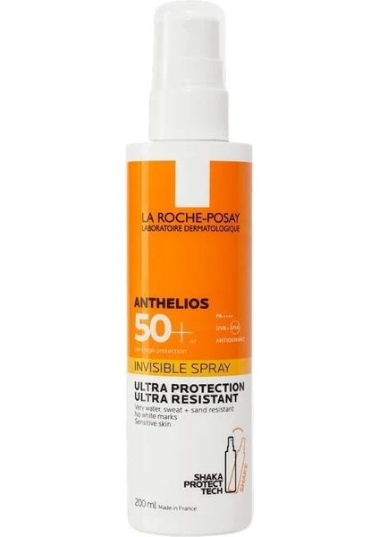 La Roche-Posay Anthelios Invisible Spray Spf50+ Güneşten Koruyucu Görünmez Spray 200ml