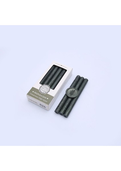 Mühür Mumu Çubuk 11MMX120MM 10LU Paket Mod: 625 Gümüş Nefti Yeşil modelleri