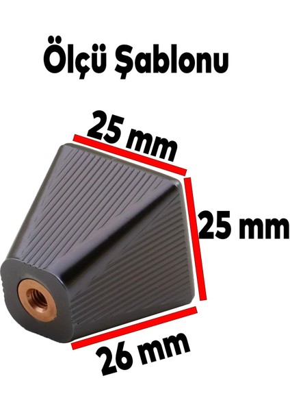 Fonte Düğme Dolap Çekmece Kulpu Kulbu Plastik Füme Tek Vidalı Kulp fiyatları