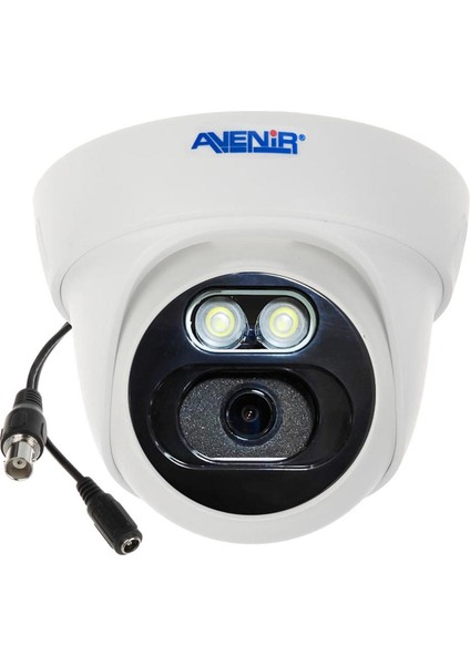 Ahd Kamera Dome 2mp 3.6mm Renkli Gece Görüş Metal Kasa Avenir AV-DF239