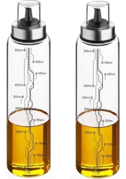 Borosilikat Cam Damlatmaz Yağlık, 2X600 ml fiyatları