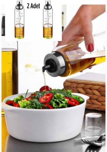 Borosilikat Cam Damlatmaz Yağlık, 2X600 ml modelleri