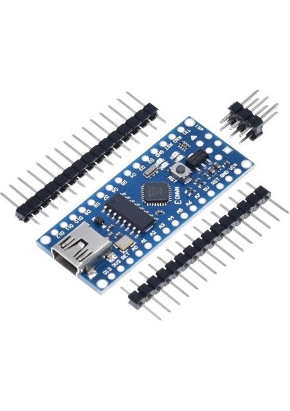 Roba Arduino Nano 3.0 ATMEGA328 CH340 Mini USB Kod Yazılım Geliştirme Eğitim Kartı Programlama Diy