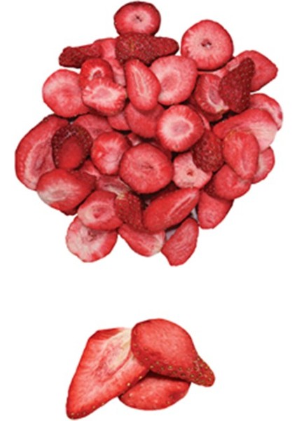 Freeze Dried Çilek 5'li Paket - Dondurularak Kurutulmuş - 5X20 gr