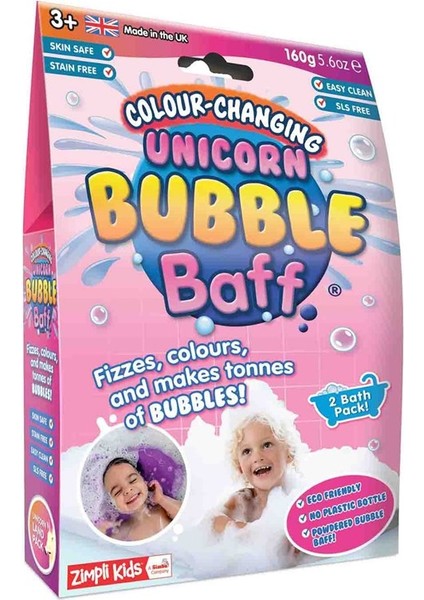 Unicorn Bubble Baff Renkli Banyo Köpüğü