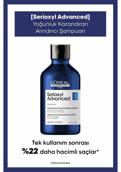 Serie Expert Serioxyl Advanced Yoğunluk Kazandıran Bakım Seti fiyatları