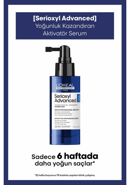 Serie Expert Serioxyl Advanced Yoğunluk Kazandıran Bakım Seti modelleri