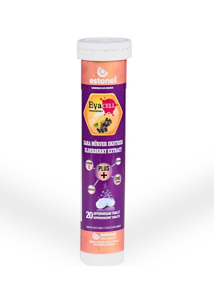 Evacell Kara Mürverli Vitamin Tablet