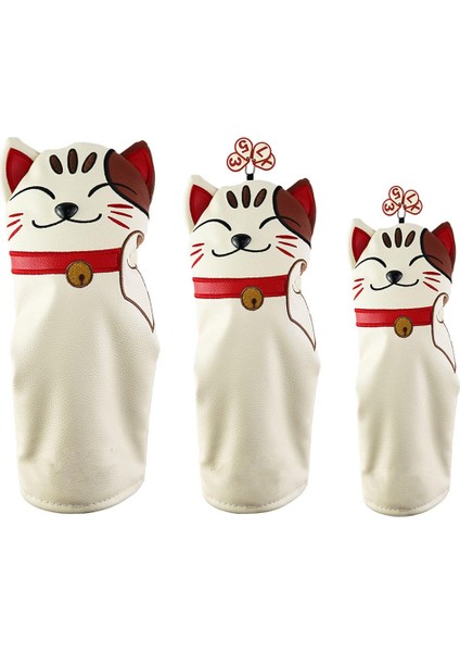 3x Dayanıklı Golf Kapağı Yavru Yüzü Fairway 400CC Sürücü Headcover Guard Hediyesi (Yurt Dışından) modelleri
