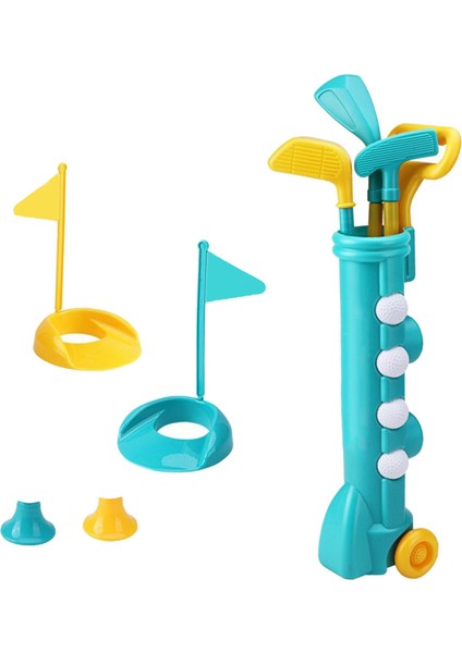 Komik Mini Golf Seti 1 Set Dış Oyuncaklar Oyuncaklar Için Home Backyard Çocuklar Için (Yurt Dışından)