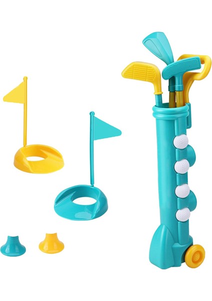 Komik Mini Golf Seti 1 Set Dış Oyuncaklar Oyuncaklar Için Home Backyard Çocuklar Için (Yurt Dışından)