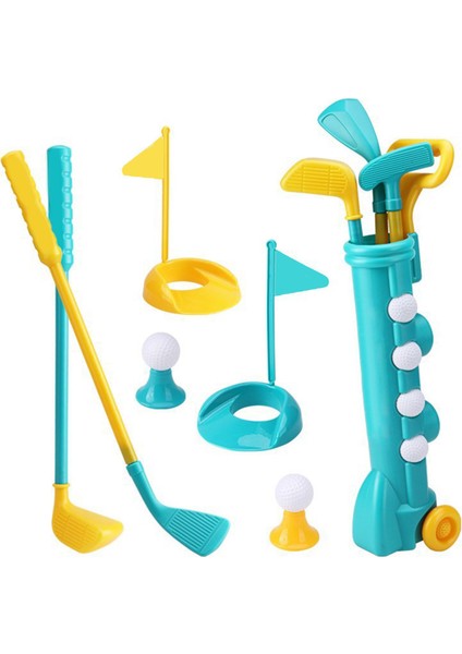 Komik Mini Golf Seti 1 Set Dış Oyuncaklar Oyuncaklar Için Home Backyard Çocuklar Için (Yurt Dışından)