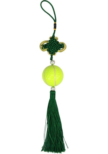Yeni El Sanatları Örgü Çin Düğümü Golf Topu Dekorasyon Kolye Tenis ile (Yurt Dışından)