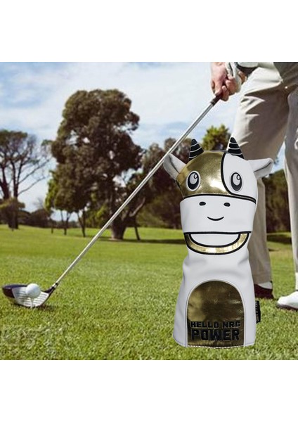Cow Head-Incovers Golf Hibrid Sürücü, Su Geçirmez Headcovers 1 Altın Kapsar (Yurt Dışından) fiyatları
