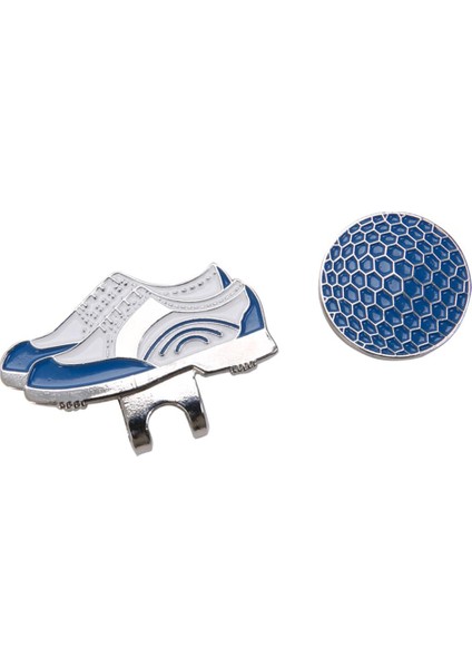 Çıkarılabilir Golf Topu Işaretleyici Desenli Golf Şapka Klipleri Mavi (Yurt Dışından) modelleri