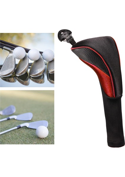 Golf Kulübü Headcover Ahşap Kafa Kapak Golf Sporları Için Sürücü Fairway Hibrid No3 5 31 18 cm 13 cm B (Yurt Dışından) fiyatları