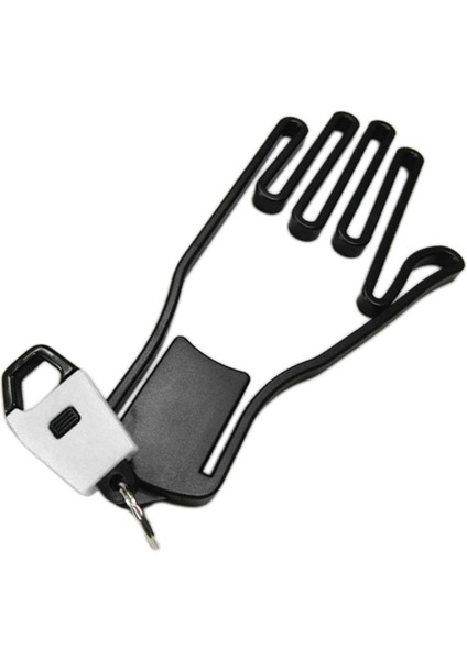 Golf Eldiveni Tutucu Raf Taşınabilir Kurutucu Askı Golf Eldiven Sedye Tutucu Beyaz (Yurt Dışından)