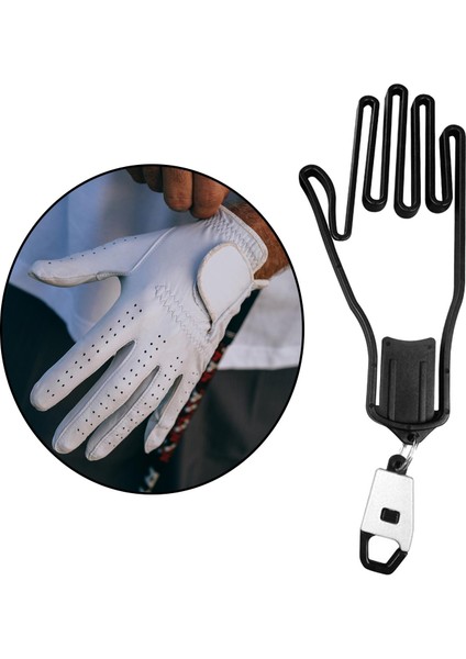 Golf Eldiveni Tutucu Raf Taşınabilir Kurutucu Askı Golf Eldiven Sedye Tutucu Beyaz (Yurt Dışından) modelleri