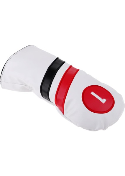 1pc / 3pcs Golf #1 Sürücü #3 #5 Fairway Woods Head Cover Club Aksesuarları Beyaz Sürücü Kapağı (Yurt Dışından) modelleri