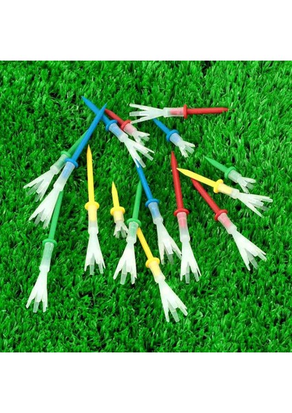 16PCS 4 Yarda Golf Tee Çok Renkli Dayanıklı Golf Aksesuarları (Yurt Dışından)