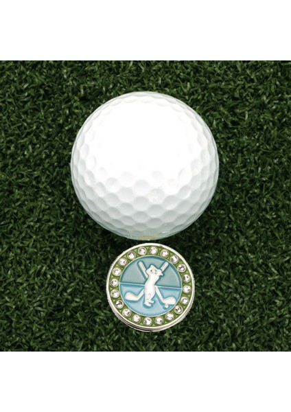 3xzinc Alaşım Golf Topu Işaretleri Eğitim Yardımcıları Şapka Klips Anti-Rust Putt Işareti C 3 Pcs (Yurt Dışından) fırsatları