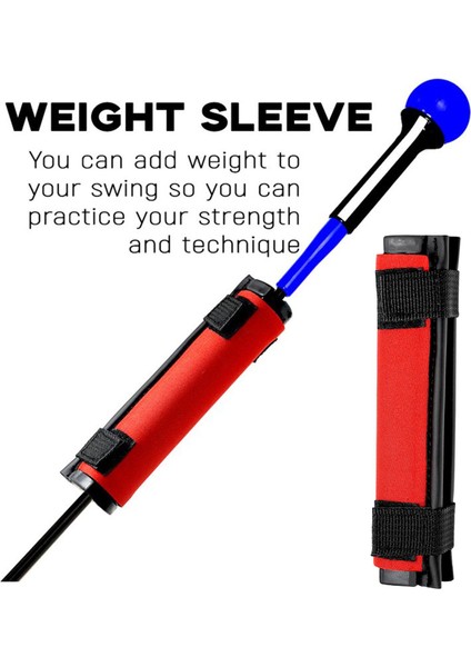 Golf Kulübü Salıncak Ağırlık Kollu Golf Aksesuar Uygulama Aracı Eğitim Yardım Kırmızı (Yurt Dışından) modelleri