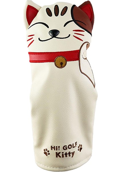Golf Club Head Covers Cover Covers Fairway Ahşap Kapak Hibrit Kapak Headkovers 1 Sürücü Kapağı (Yurt Dışından)