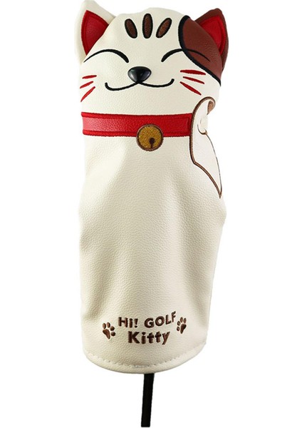 Golf Club Head Covers Cover Covers Fairway Ahşap Kapak Hibrit Kapak Headkovers 1 Sürücü Kapağı (Yurt Dışından) modelleri
