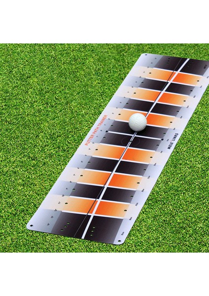 Eğitim Aıds Putter Trainer Golf Koyarak Mat Kapalı Uygulama Pedi (Yurt Dışından)