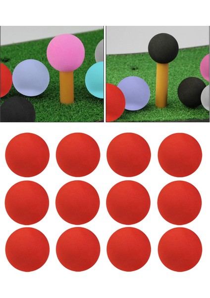 12X Eva Köpük Golf Salıncak Egzersizleri, Egzersiz Eğitim Topları, Kırmızı Kırmızı (Yurt Dışından) modelleri