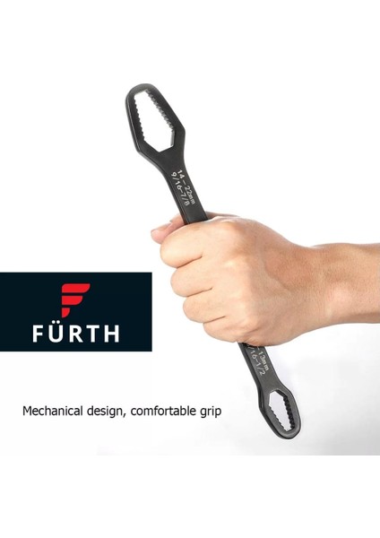 Fürth Evrensel Tork Anahtarı Çok Amaçlı Çift Başlıkl