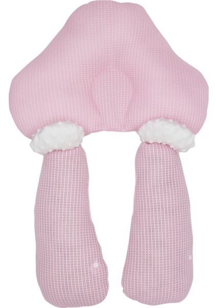 Desen Baskılı Çocuk Yastığı - Pembe (Yurt Dışından)