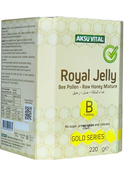 Arı Sütü Polen Bal Karışımı 7.000 Mg indirimleri