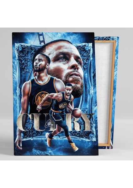 Stephen Curry Efsane Basketbol Kanvas Tablo
