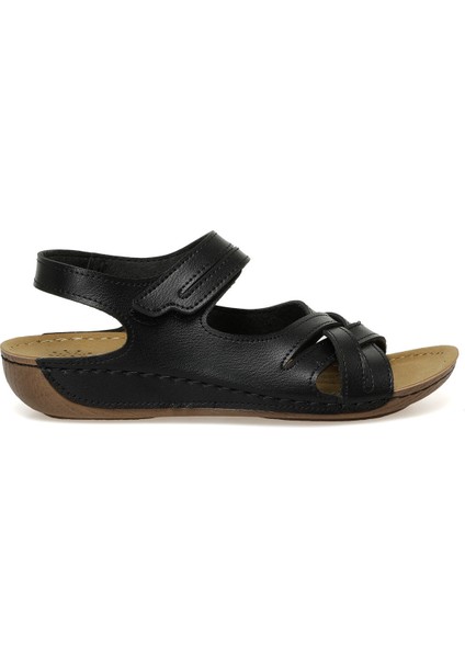 164343.Z3FX Siyah Kadın Comfort Sandalet