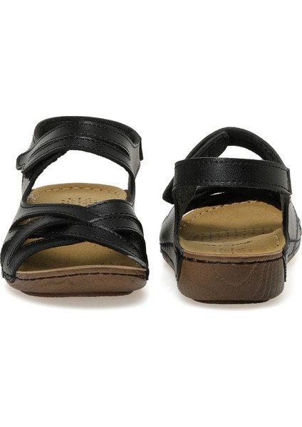164343.Z3FX Siyah Kadın Comfort Sandalet