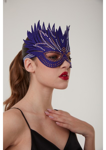 Mor Tavuskuşu Parti Maskesi fiyatları