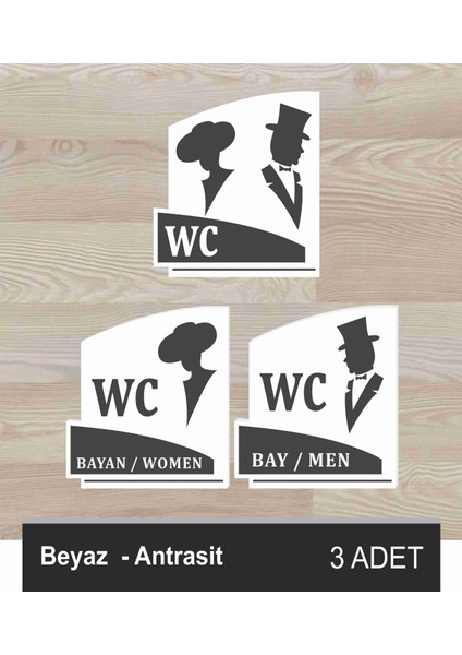 Wc Yönlendirme Tabela 3 Adet