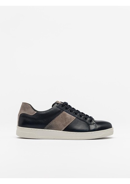 Erkek Sneaker Hakiki Deri Ayakkabı 002Y22E4043