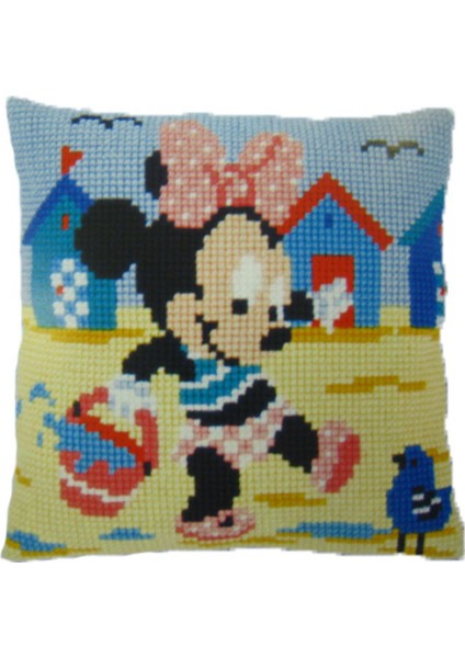 Yastık - Minnie Mouse - Pn 0143934 Işlenecek Goblen Etamin