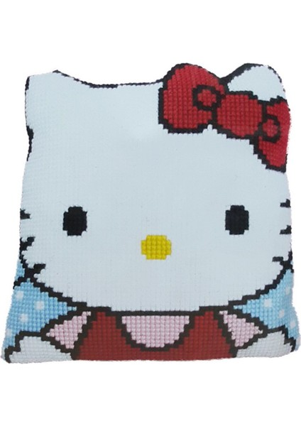 Yastık - Hello Kitty - Pn 0147582 Işlenecek Goblen Etamin