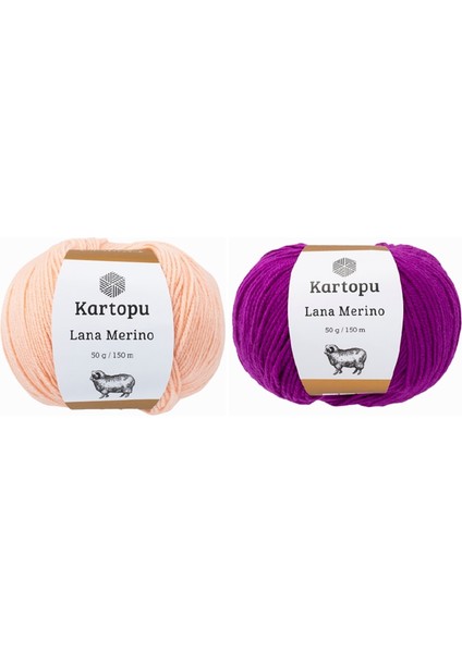 Lana Merino 50 gr El Örgü Ipliği