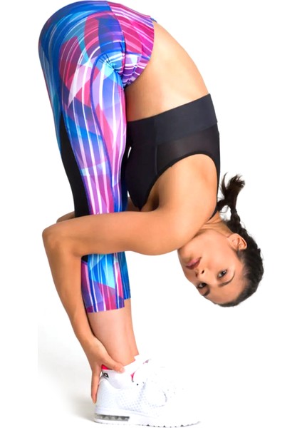 W Gym 3/4 Kadın Çok Renkli Antrenman Tayt 001618999 modelleri