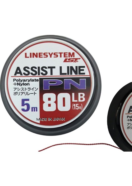 Linesystem Pn Assist Ipi Kırmızı 5mt 80LB