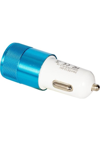 Powermaster Çakmak Araç Şarjı USB 2 Port 5 V 2.1 A