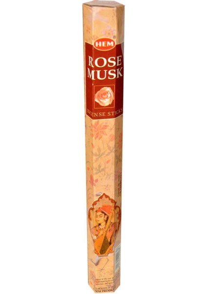 Gül Misk Kokulu 20 Çubuk Tütsü - Rose Musk