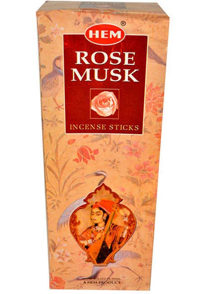 Gül Misk Kokulu 20 Çubuk Tütsü - Rose Musk