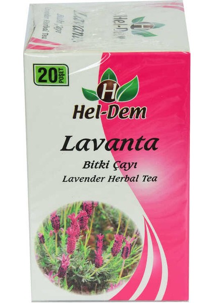 Lavanta Bitki Çayı 2 gr x 20 Süzen Poşet 40 gr