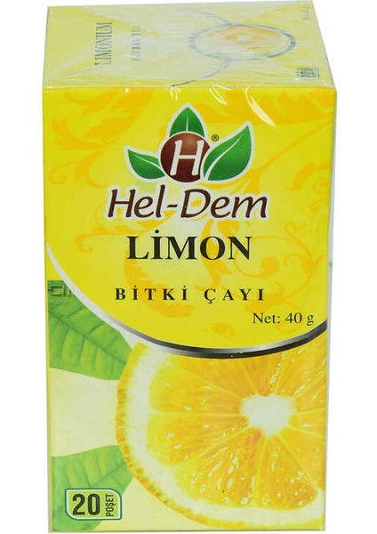 Limon Bitki Çayı 2 gr x 20 Süzen Poşet 40 gr