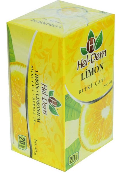 Limon Bitki Çayı 2 gr x 20 Süzen Poşet 40 gr